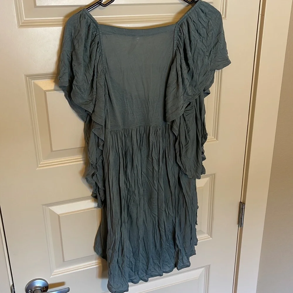 Free People, Flowy Shirt, size M - Picture 2 of 2